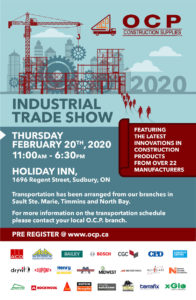 Information for OCP's 2020 industrial trade show.